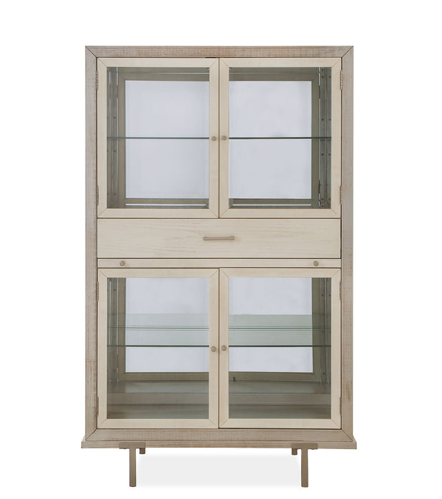 Lenox - Display Cabinet - Warm Silver