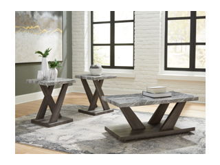 Bensonale - Occasional Table Set (Set of 3) - Brown / Gray
