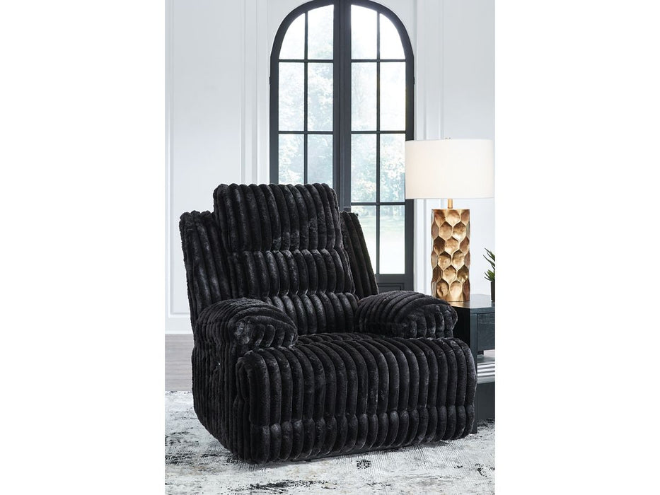 Rhines Falls - Zero Wall Power Recliner - Onyx