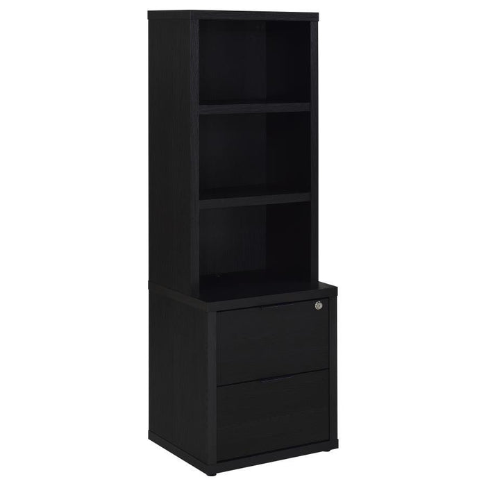 Westpark - 3 Piece Wall Unit Bookcase Set With USB