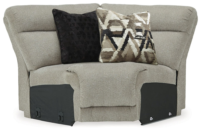 Colleyville - 6-Piece Power Reclining Sectional With LAF Chaise - Stone