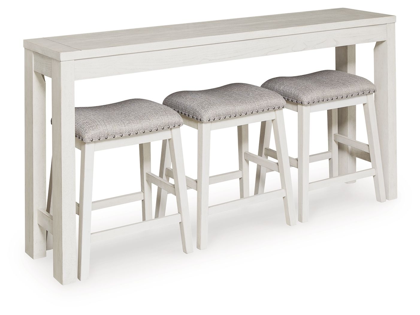 Robbinsdale - Rectangular Dining Room Counter Table Set (Set of 4
