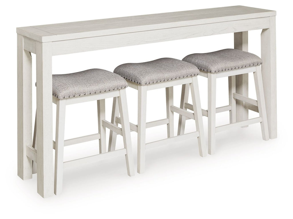 Robbinsdale - Rectangular Dining Room Counter Table Set (Set of 4