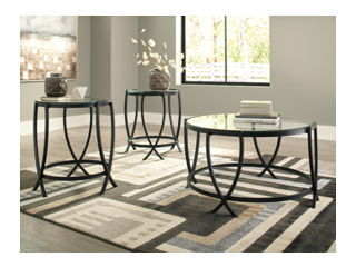 Tarrin - Occasional Table Set (Set of 3) - Black