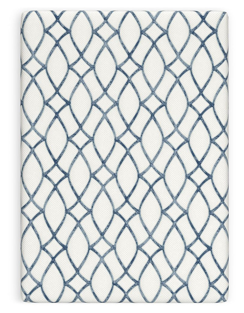 12 Inch Chime Elite 2.0 - Queen Mattress - White / Blue