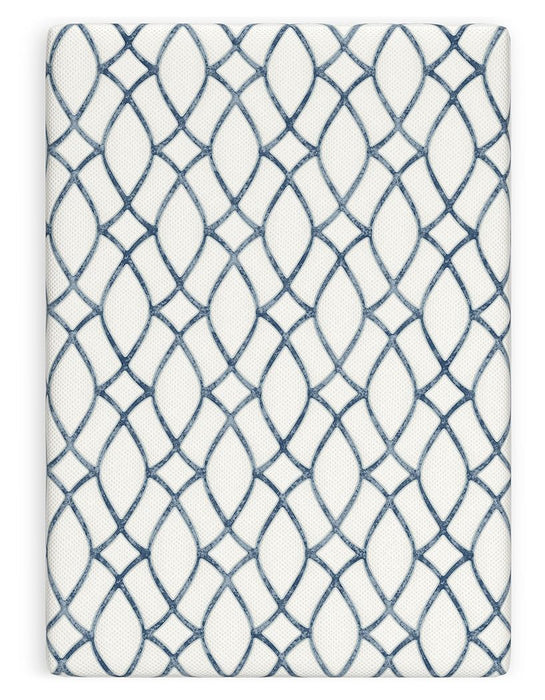 12 Inch Chime Elite 2.0 - Queen Mattress - White / Blue