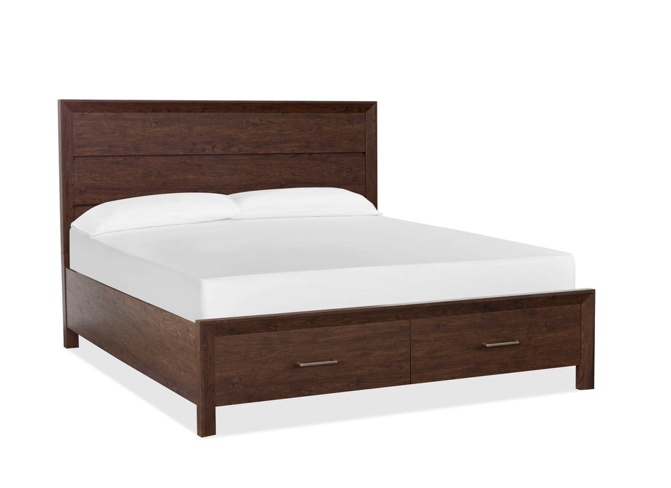 Llewellyn - Panel Storage Bed