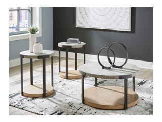 Darthurst - Occasional Table Set (Set of 3) - Light Brown