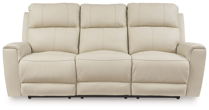 Dahlmoore - 3 Pc. - Power Reclining Sofa, Power Reclining Loveseat With Console, Power Rocker Recliner - Almond