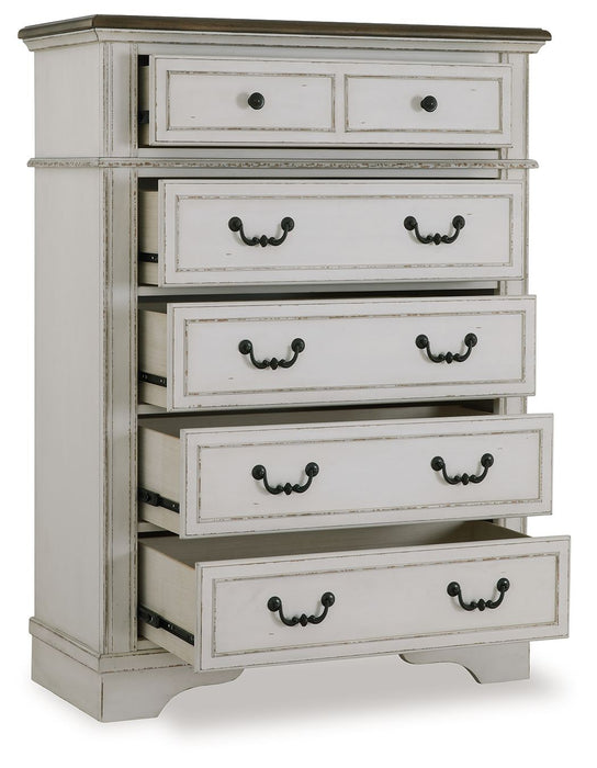 Blendon - Two-tone - Five Drawer Chest