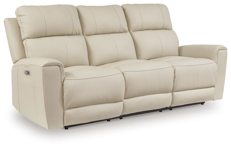 Dahlmoore - 3 Pc. - Power Reclining Sofa, Power Reclining Loveseat With Console, Power Rocker Recliner - Almond