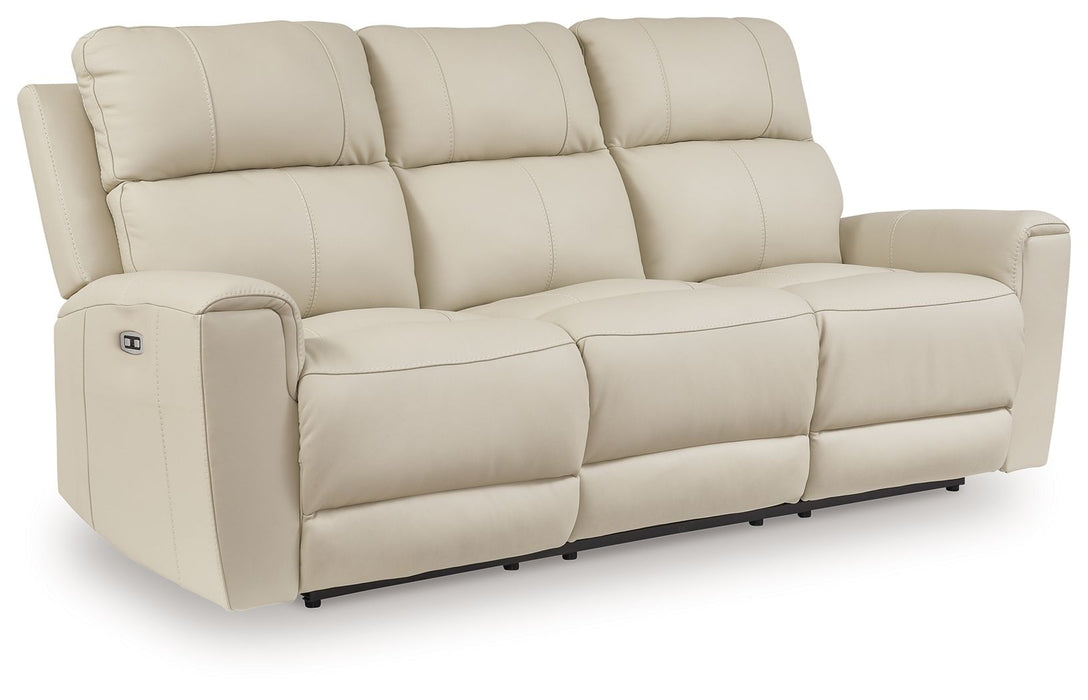 Dahlmoore - 3 Pc. - Power Reclining Sofa, Power Reclining Loveseat With Console, Power Rocker Recliner - Almond