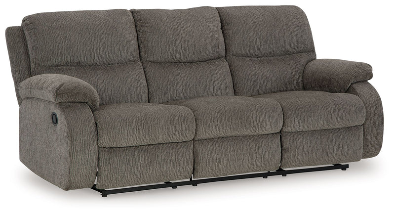 Scranto - 2 Pc. - Reclining Sofa, Reclining Loveseat - Brindle