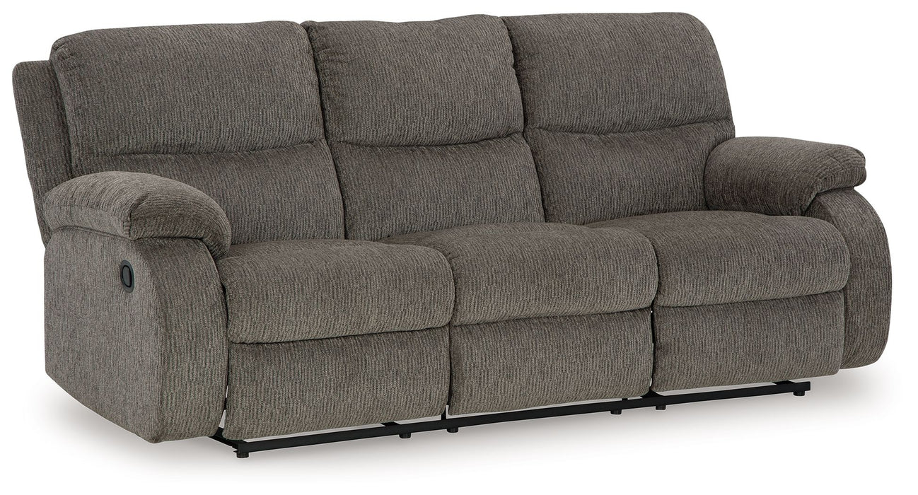 Scranto - 2 Pc. - Reclining Sofa, Reclining Loveseat - Brindle