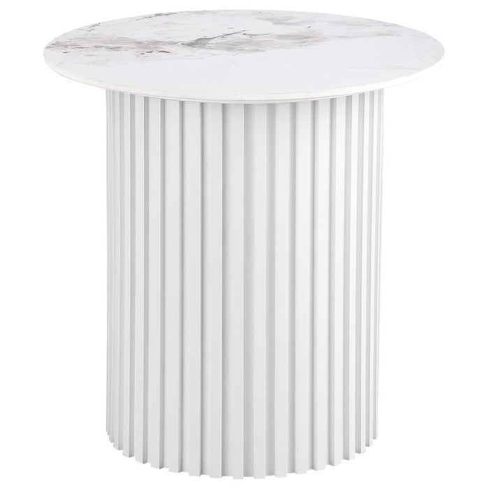 Rowena - Faux Marble Coffee Table Set